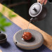 1Pcs Tea Pet Purple Clay Lovely Pig Ornament Small Tea Pets Tea Table Lucky Decoration Accessories
