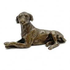 Brass Old Zodiac Dog Animal Doll Desktop Ornaments Dalmatian Tea Pet Keychain Jewelry