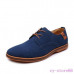 Suede Leather Mens Shoes Oxford Casual Sneakers Dress Flats Spring Retro British