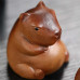 Clay Capybara Mini Tea Pet Figurine Lovely Accessories DIY Crafts for Tea Room Home Fairy Garden Yoga Room Shelf Bedroom