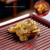 Gold Golden Toad Tea Pet Cute Red Resin Lucky Water Tea Pet Green Tea Tray Color Changing Tea Pet Tea Pet Ornaments