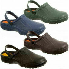 Men Summer Garden Pool Nursed Slip On Holiday Sandal Flats Clog Mule Beach Shoes