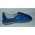 HAND CRAFTED * MOROCCAN LEATHER BABOUCHE Slippers  BLUE All Sizes