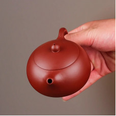 Handmade Purple Clay  Teapot