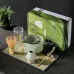 Japanese Matcha Teaware Set Hyakumonari Tea Brush Stand with Strainer Traditional Handmade Tea Utensils Holiday Gifts
